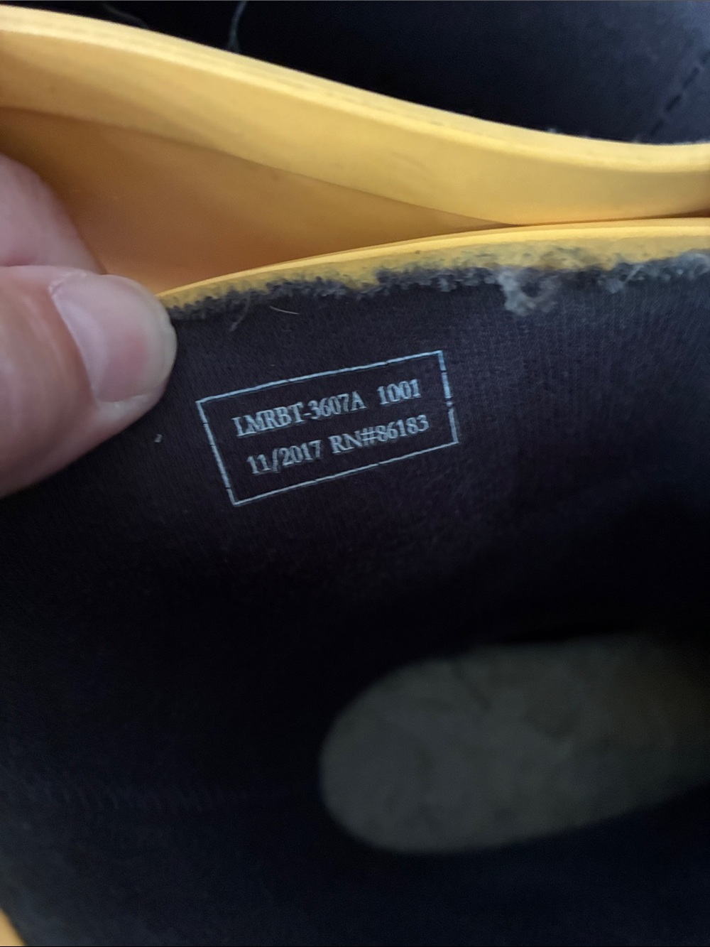 Lemon Bright Yellow Women's Rain Boots with Back Ribbon - Picture 6 of 7